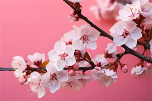 粉桃花